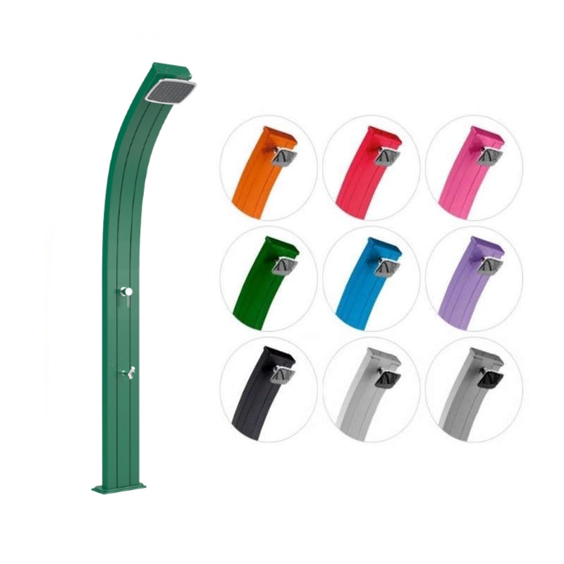 Doccia tradizionale Spring con lavapiedi