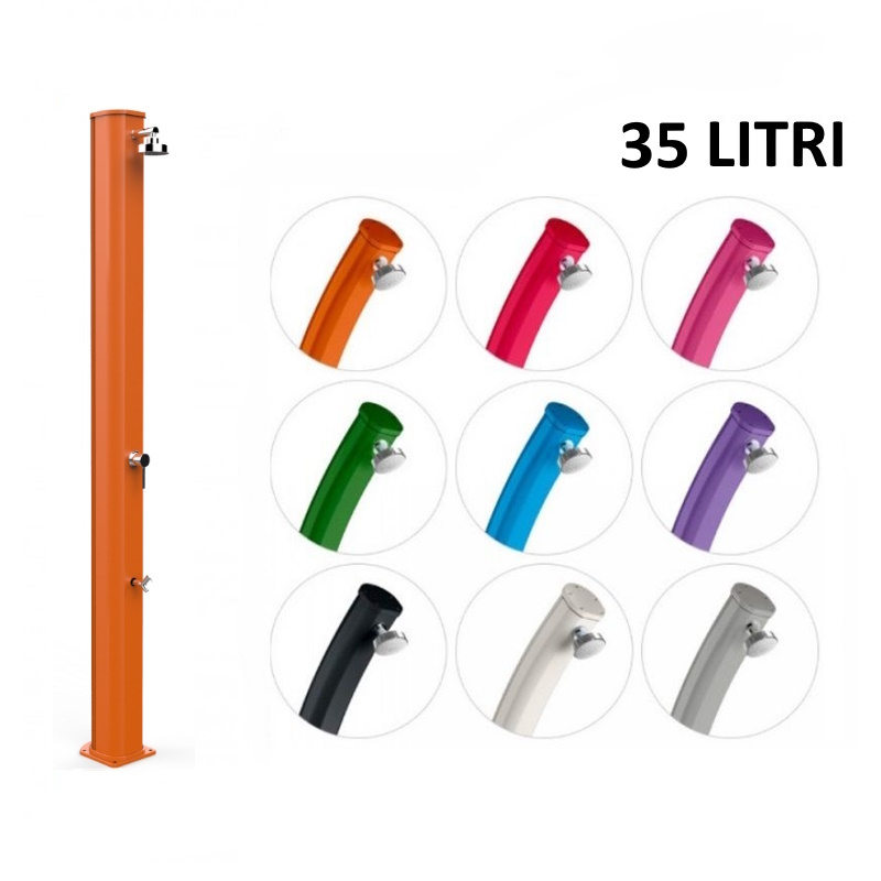 Doccia Solare Big Jolly con lavapiedi