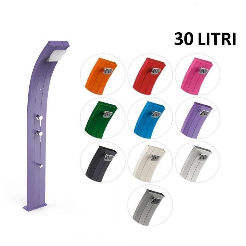 Doccia Solare Dada con lavapiedi e nebulizzatore