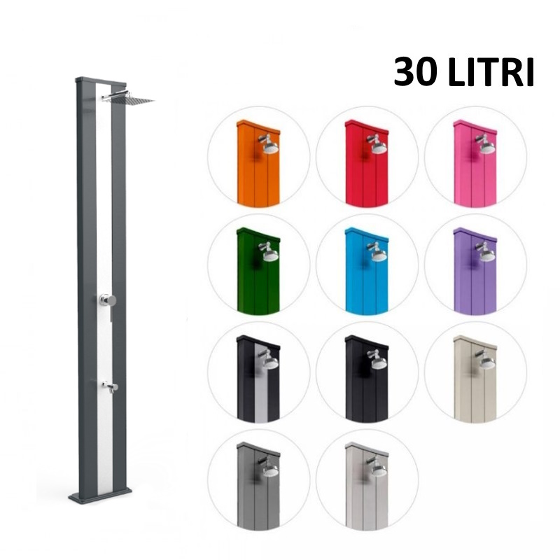 Doccia solare Dada S con lavapiedi