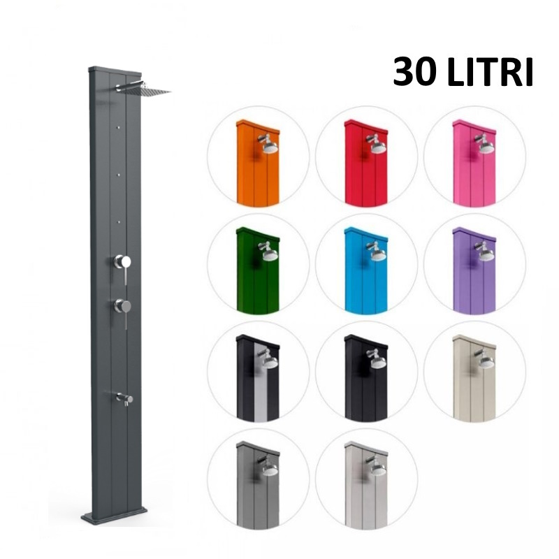 Doccia Solare Dada S con nebulizzatore e lavapiedi