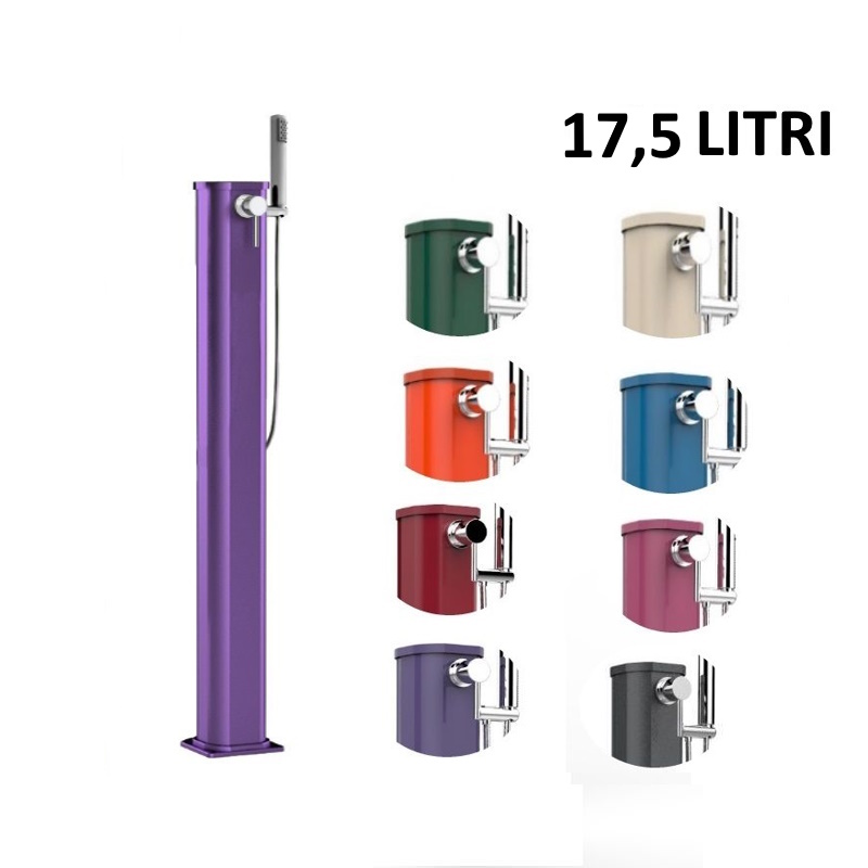 Fontana Solare Jolly Go con doccetta mobile